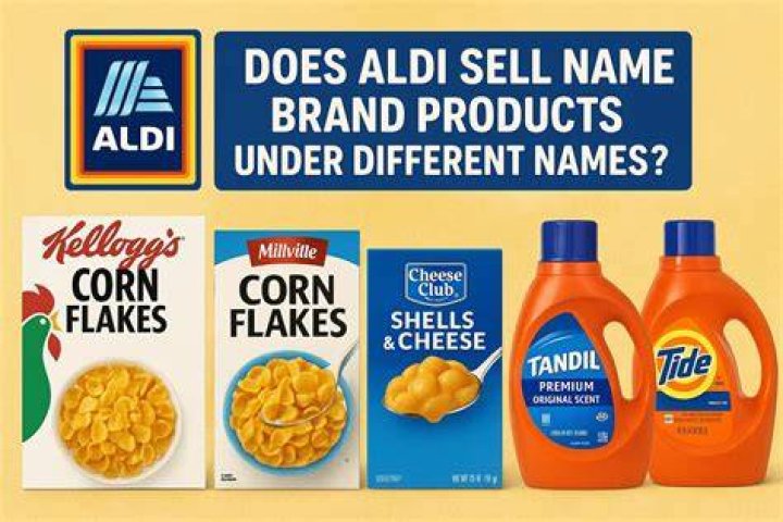Are Aldi brands real name brands?