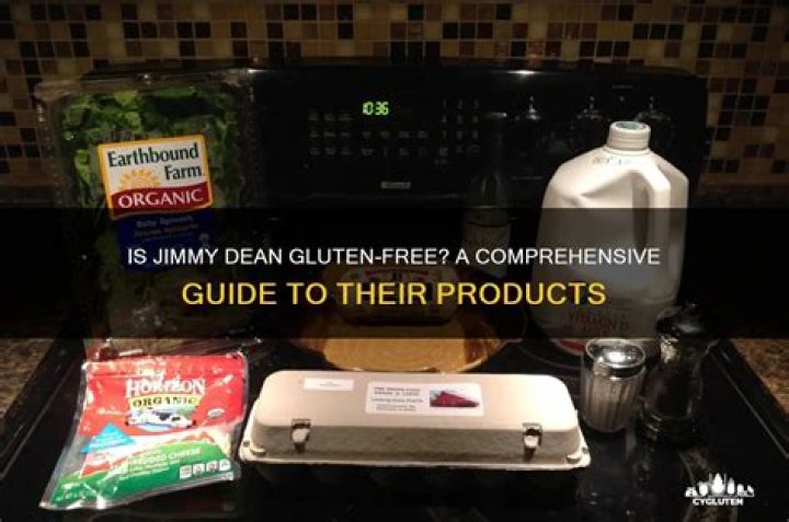 Are any Jimmy Dean products gluten-free?