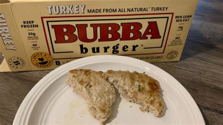 Are BUBBA turkey burgers lean?