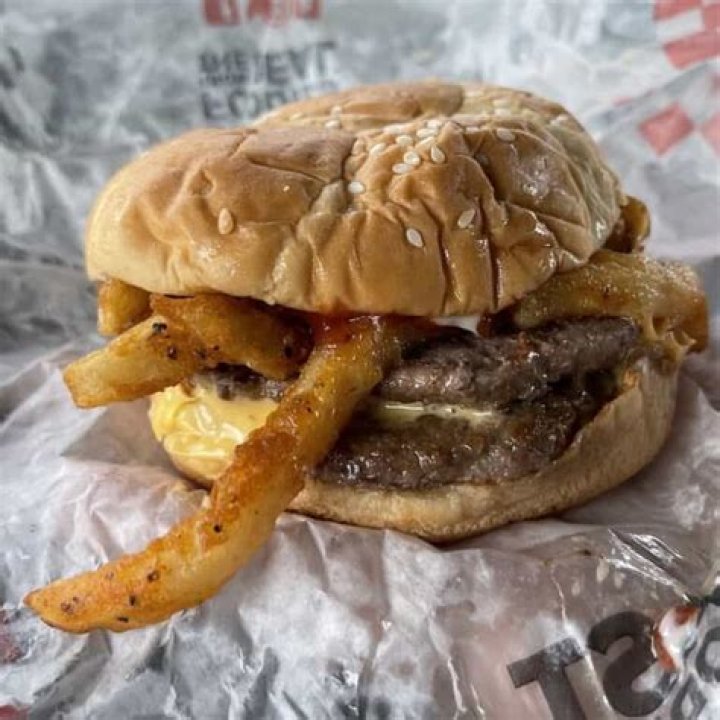 Are Checkers Burgers real meat?