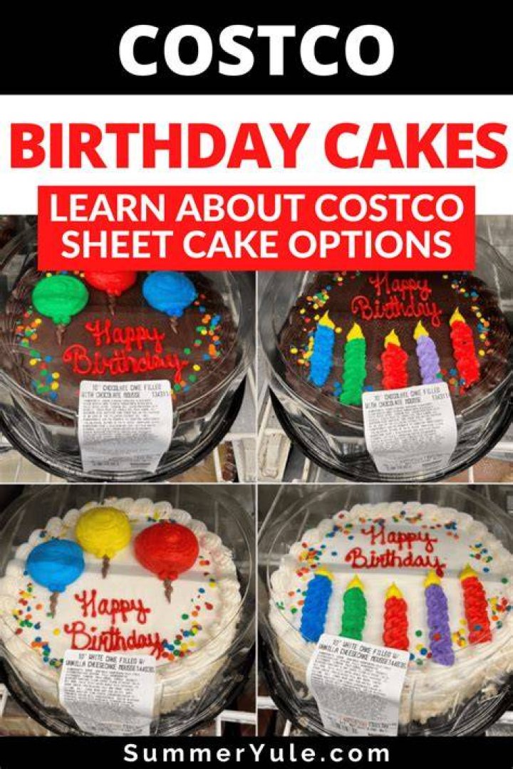 Are Costco birthday cakes good?