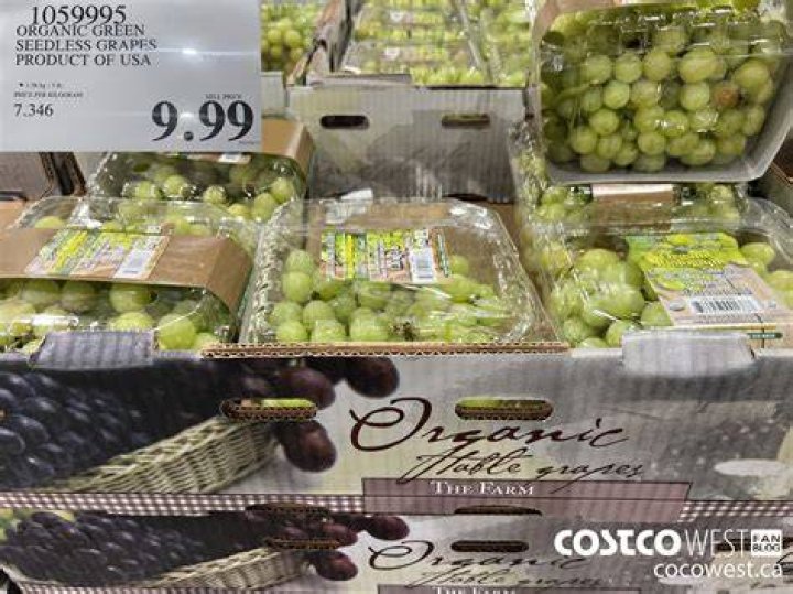 Are Costco grapes organic?