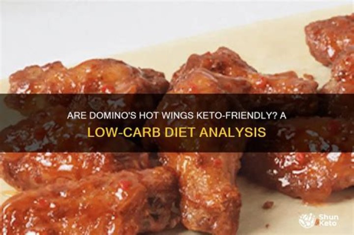Are Domino’s wings low carb?