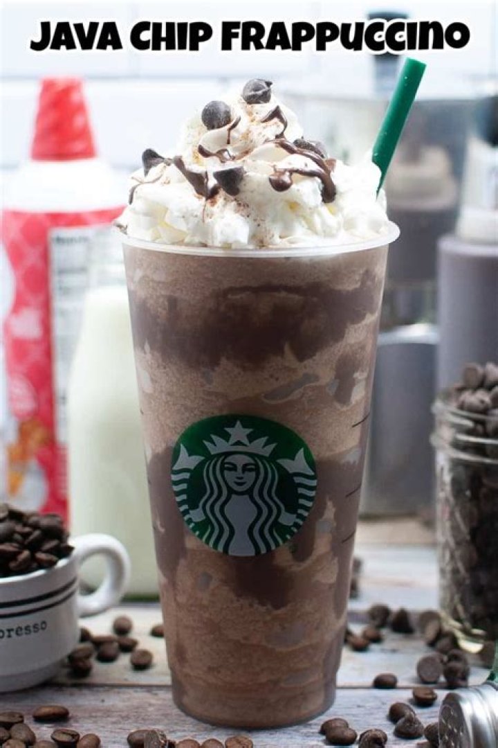 Are Frapp chips java chips?