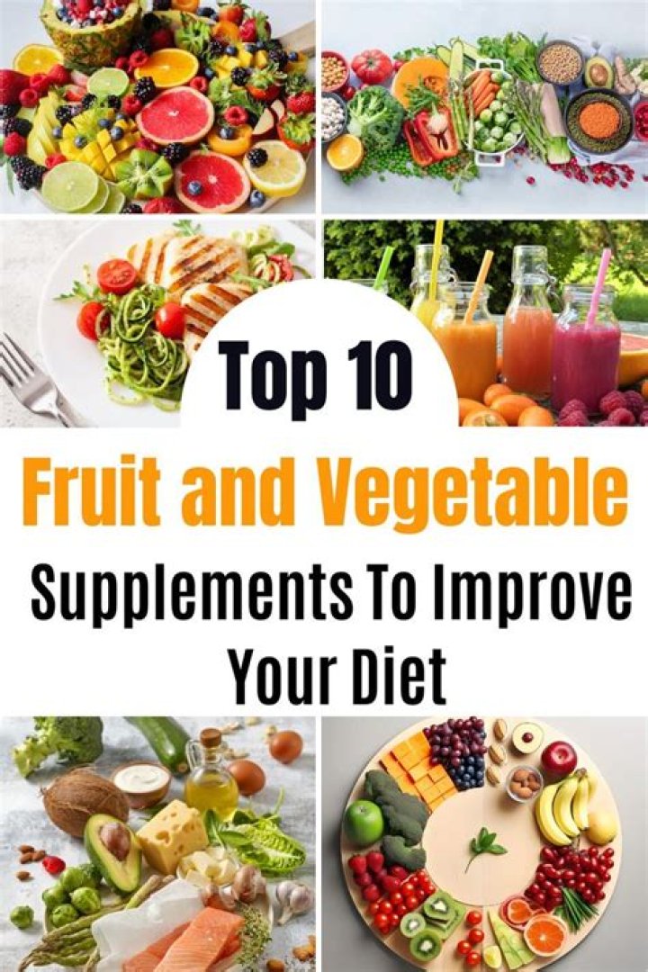 Are fruit and vegetable supplements good for you?