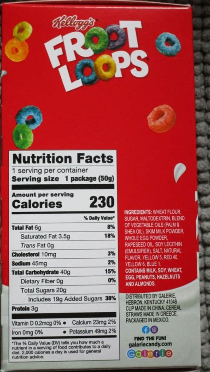 Are Fruit Loops low calorie?