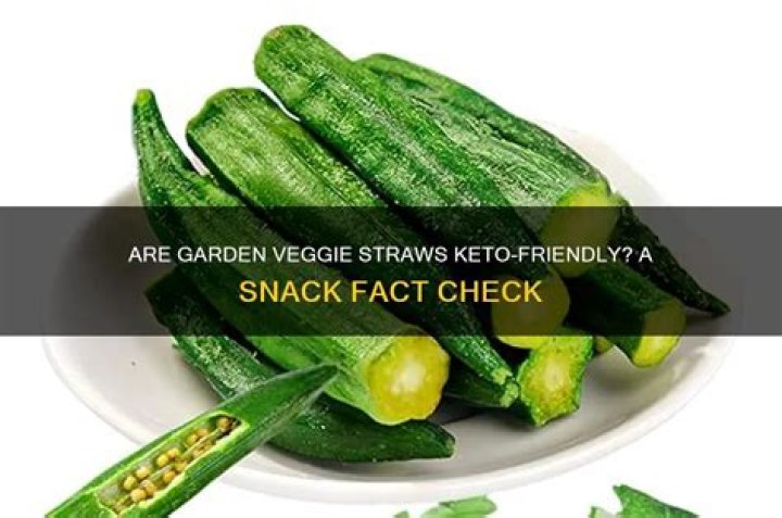 Are Garden veggie straws keto?