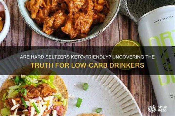 Are hard seltzers keto-friendly?
