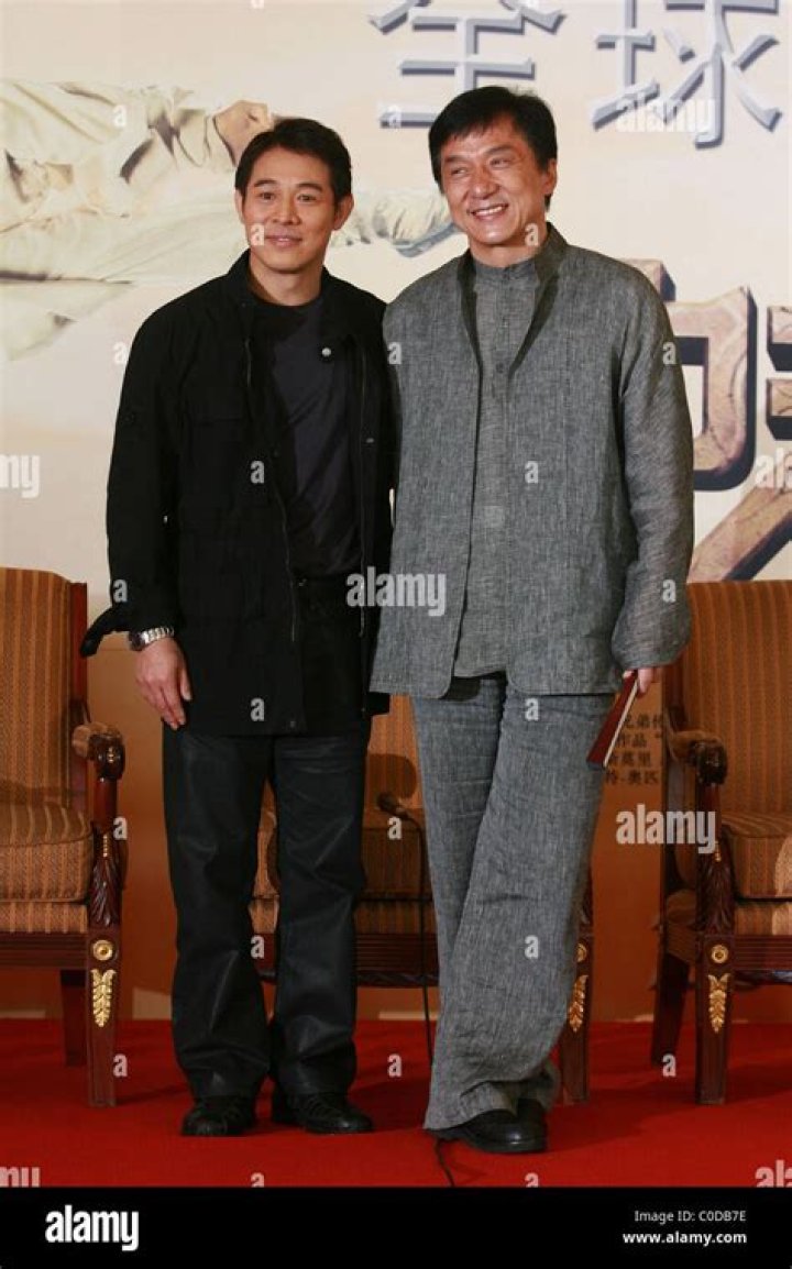 Are Jackie Chan and Jet Li friends?