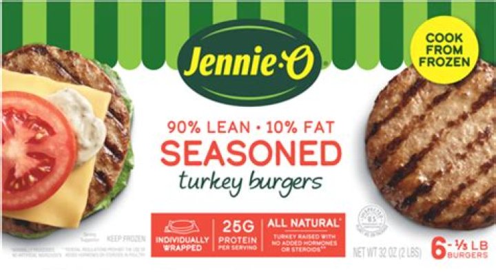 Are Jennie-O frozen turkey burgers healthy?