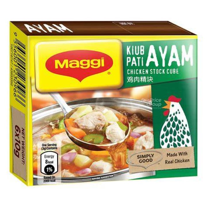 Are Maggi stock cubes healthy?