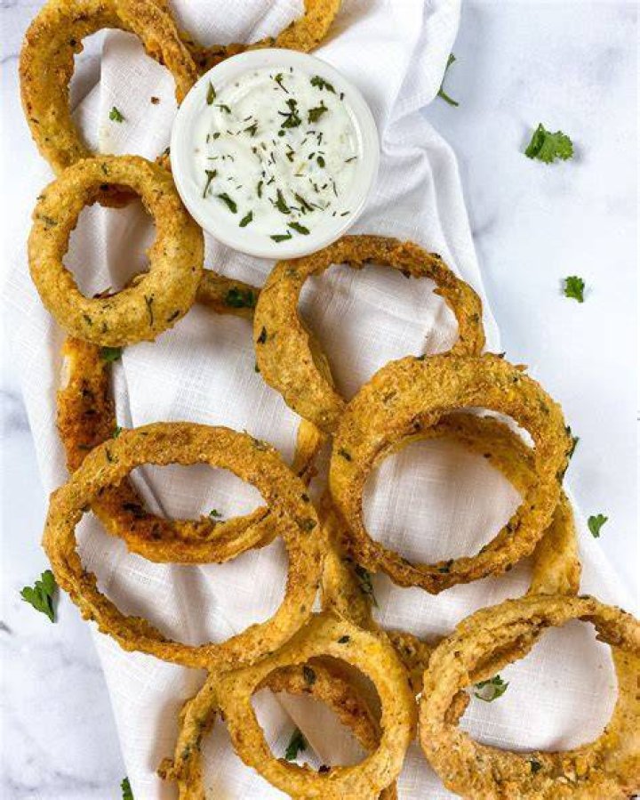 Are onion rings healthy?