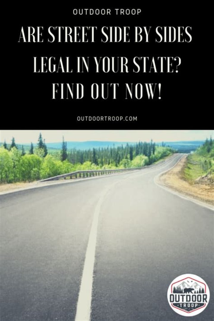 Are side by sides legal in Michigan?