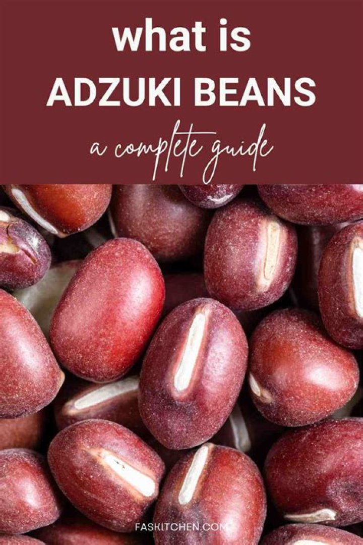 Are small red beans the same as adzuki?