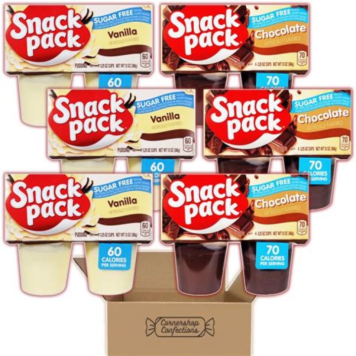 Are snack packs sugar free?