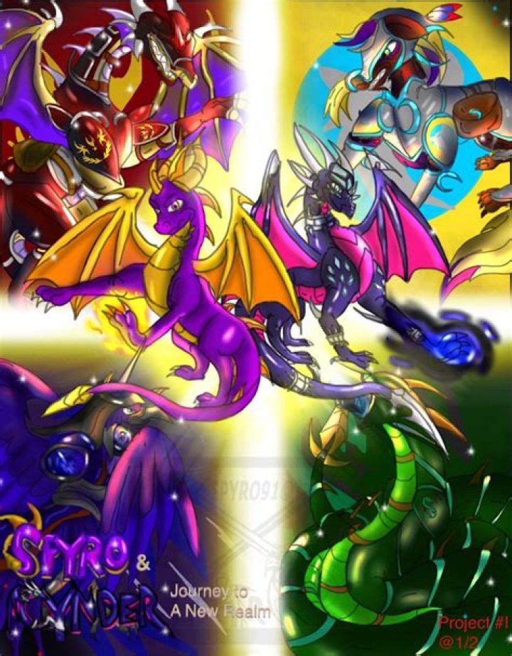 Are Spyro and Cynder related?