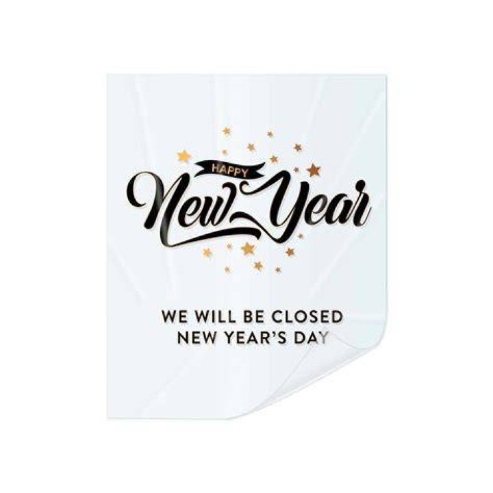 Are stores closed on New Years Day?