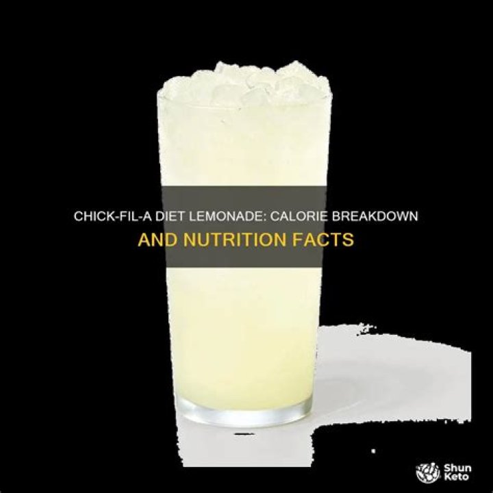 Are there any calories in diet lemonade?