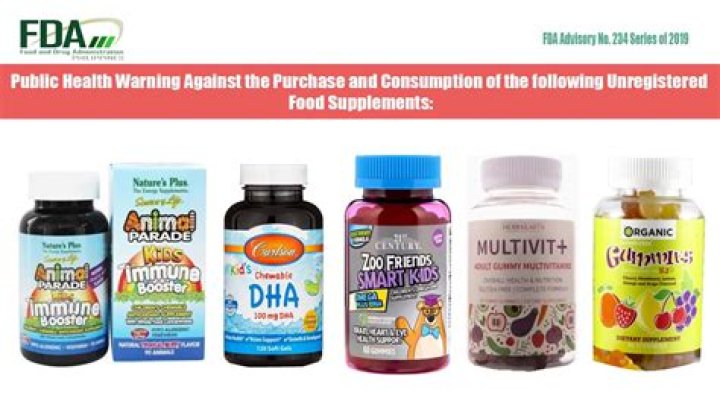 Are there any vitamins approved by the FDA?