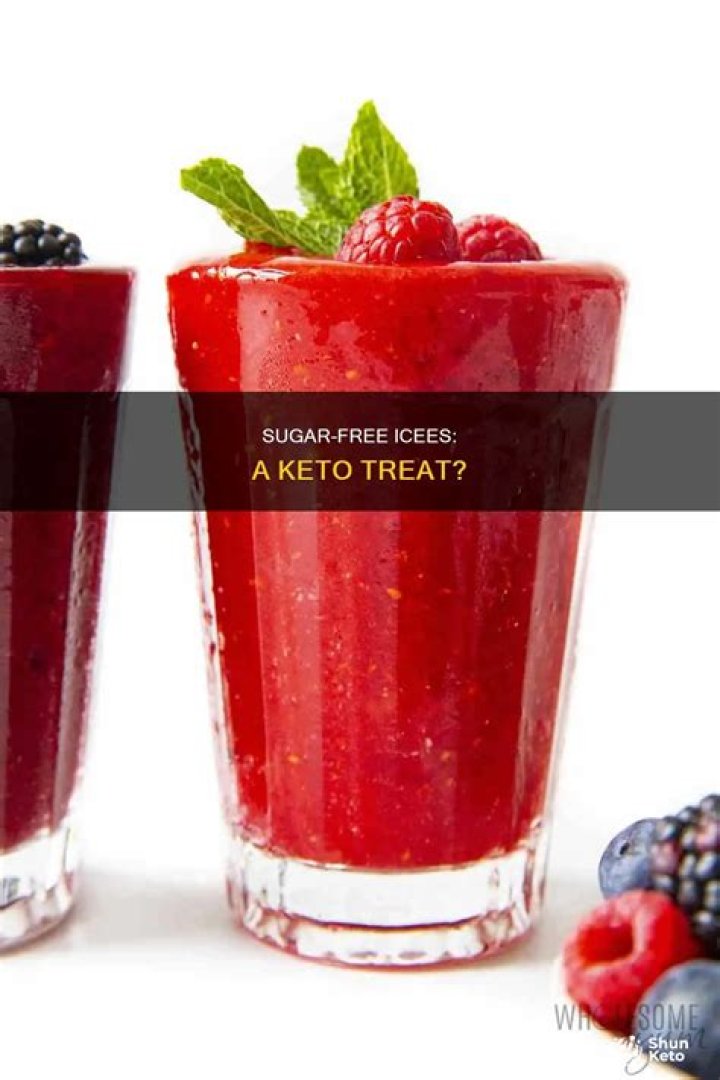 Are there sugar-free Icees?