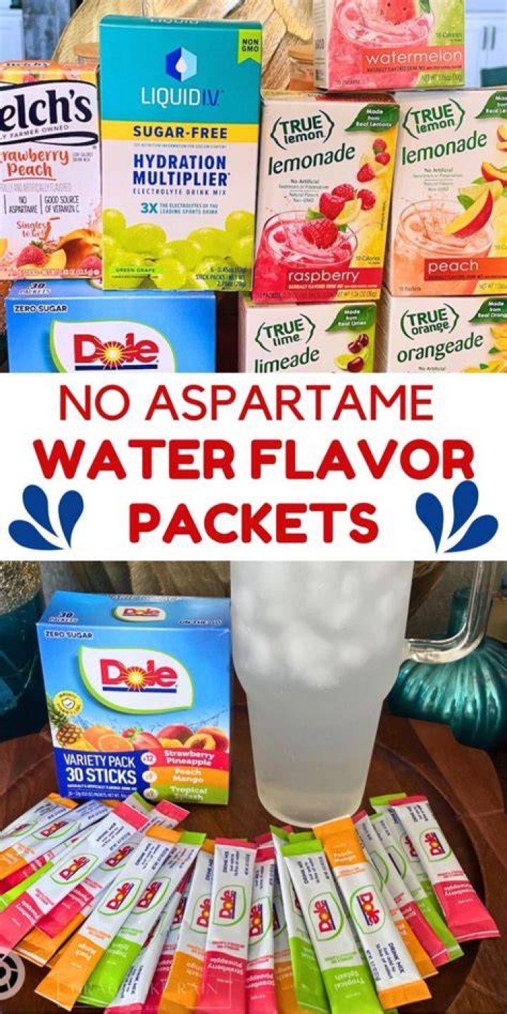 Are water flavorings bad for you?