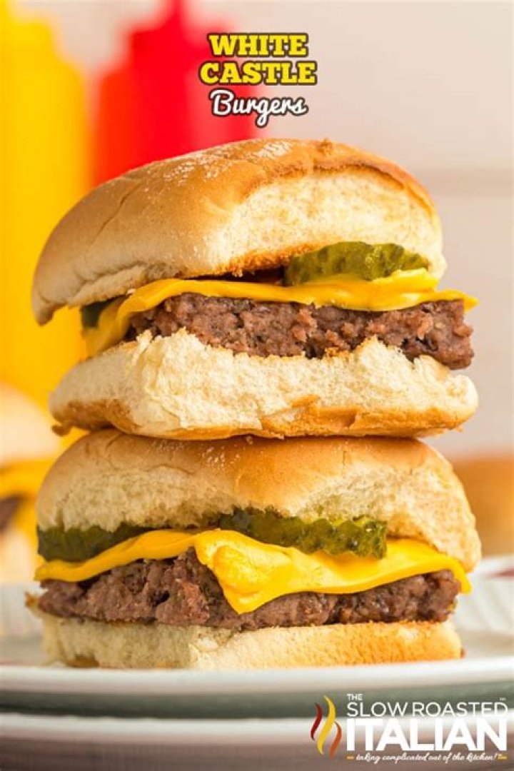 Are White Castle burgers all beef?