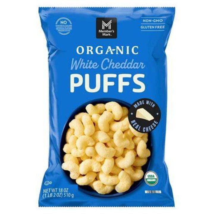 Are white cheddar puffs healthy?