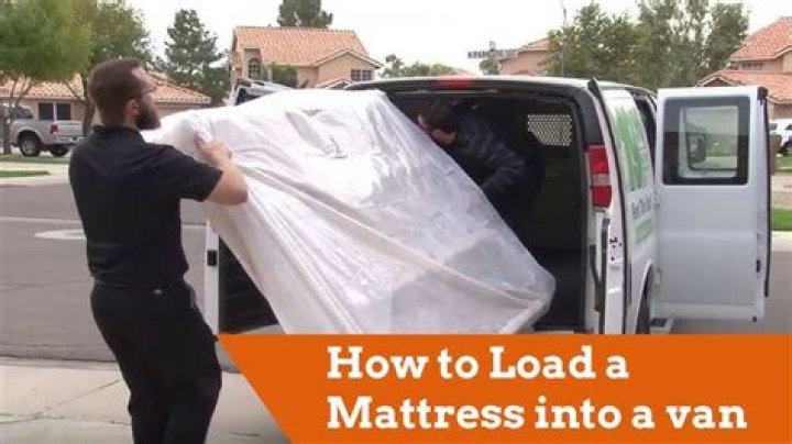 Can a king size mattress fit in a uhaul van?