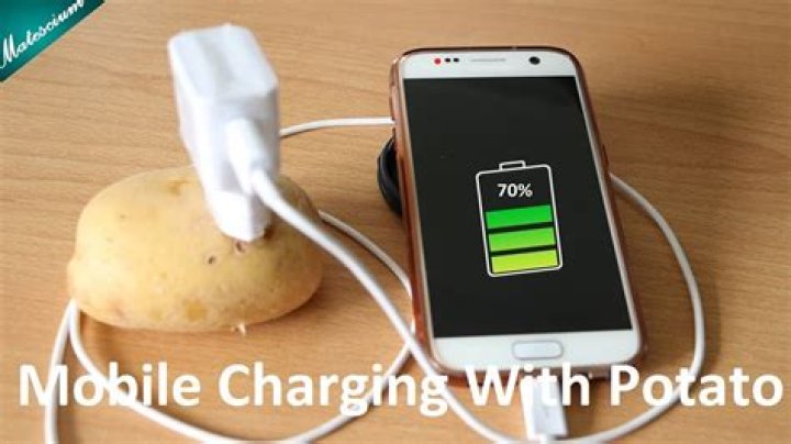 Can a potato charge a phone?