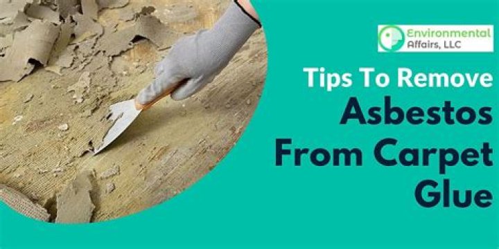 Can carpet glue contain asbestos?
