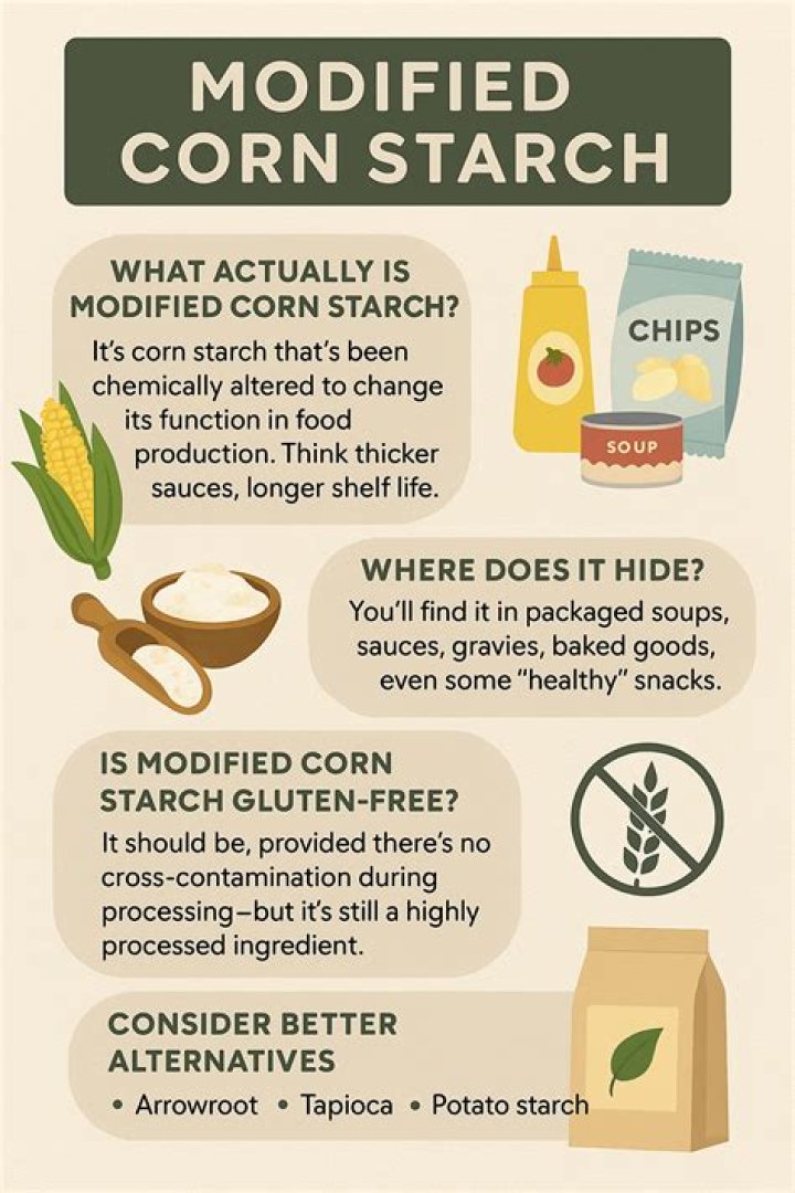 Can celiacs eat modified corn starch?