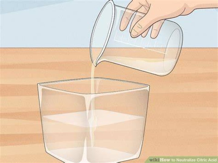 Can citric acid neutralize alcohol?