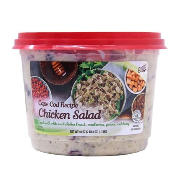 Can Costco Cape Cod chicken salad be frozen?