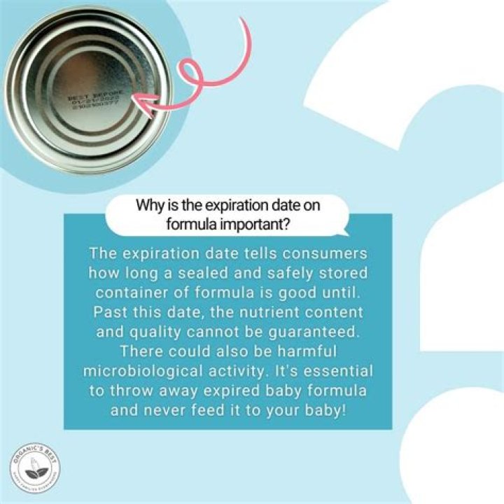 CAN expired formula make baby sick?