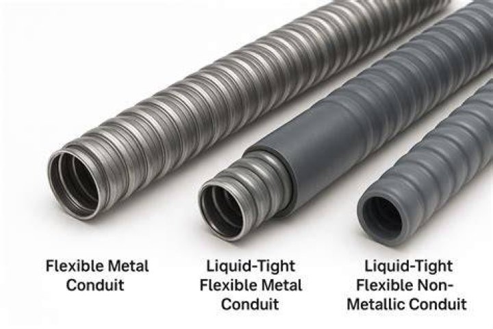 Can flexible metal conduit be used outdoors?