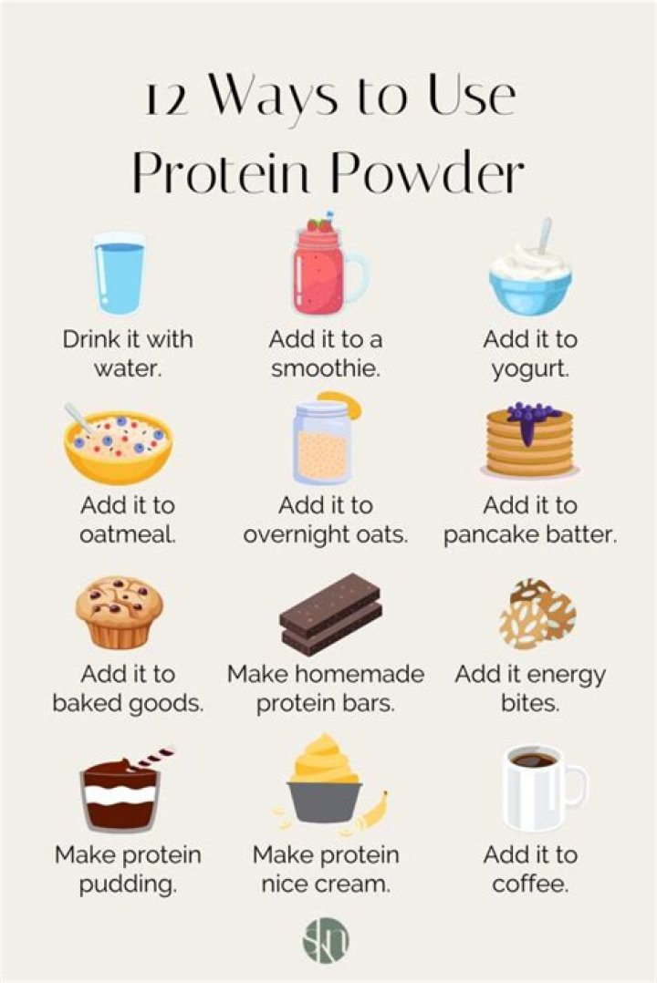 Can I add hot water to protein powder?