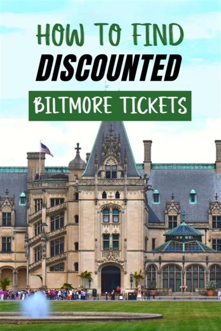 Can I buy Biltmore tickets at the gate?