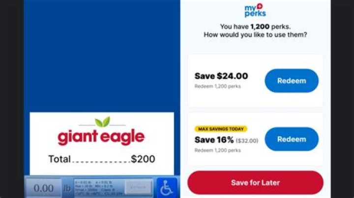 Can I check my Giant Eagle fuelperks?