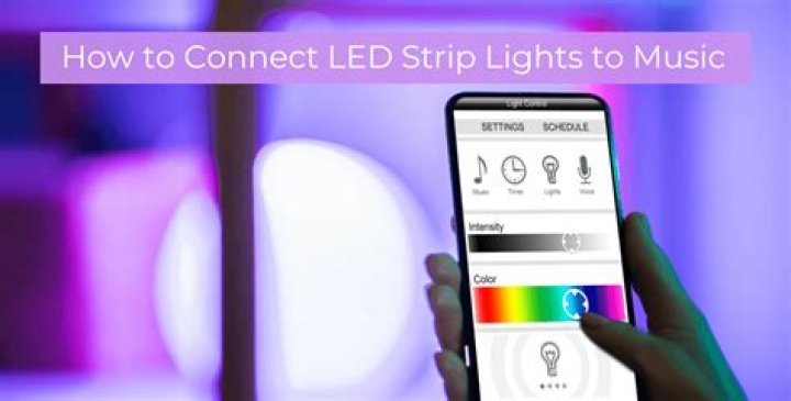 Can I connect my LED lights to my phone?