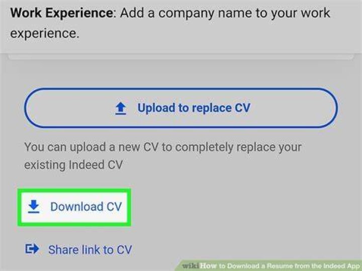 Can I download my resume from Indeed?