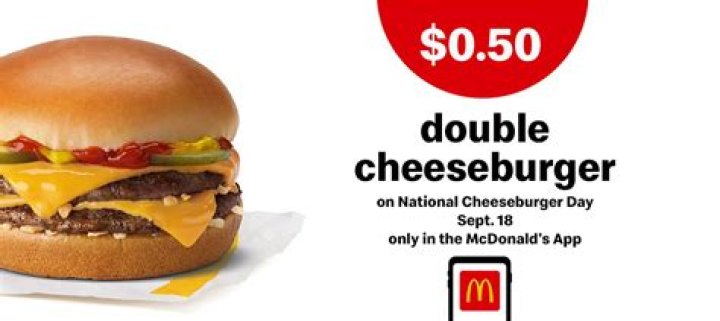 Can I eat a mcdonalds cheeseburger the next day?
