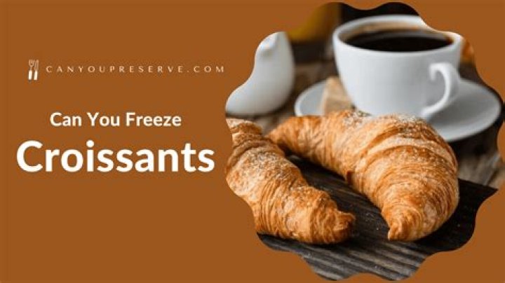 Can I freeze Lidl croissants?