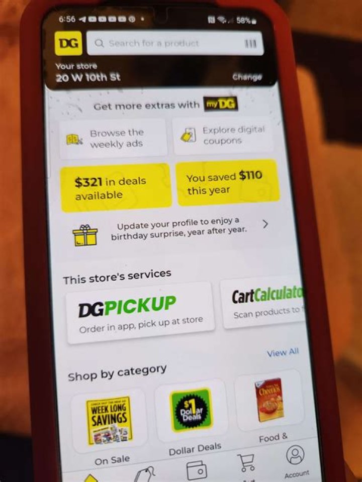 Can I have the Dollar General app?