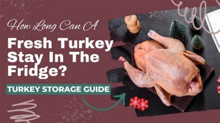 Can I keep a fresh turkey in the fridge for a week?