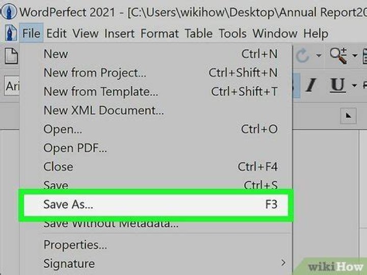 Can I open a WordPerfect document in Word?
