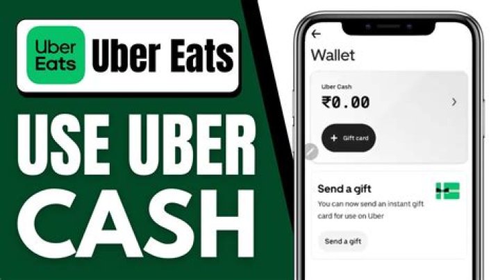 Can I pay cash for Uber eats?