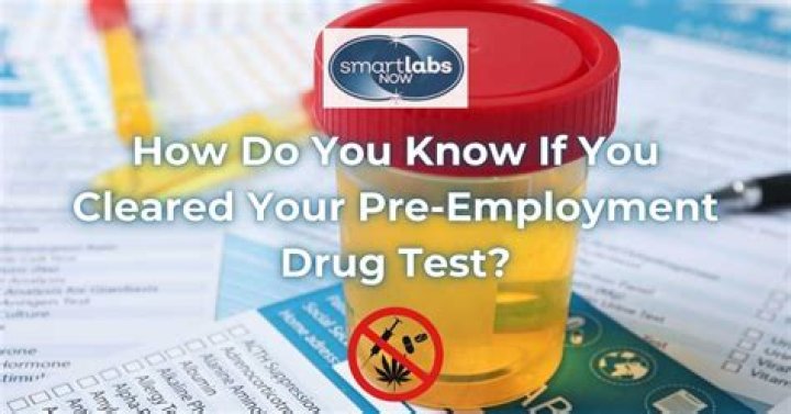 Can I refuse a pre employment drug test?