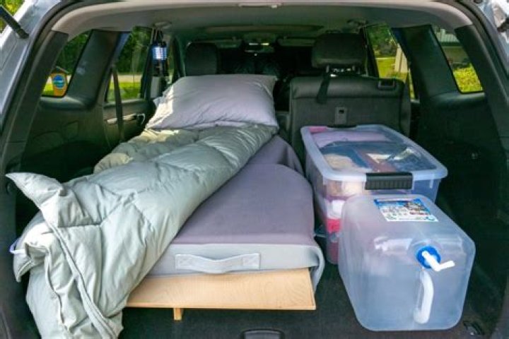 Can I sleep in my storage unit?
