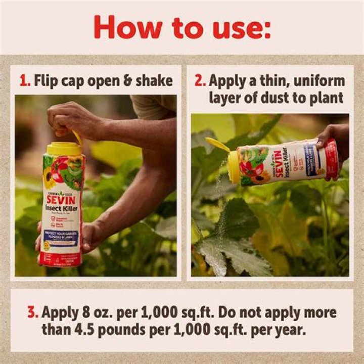 Can I spray Sevin on my tomato plants?