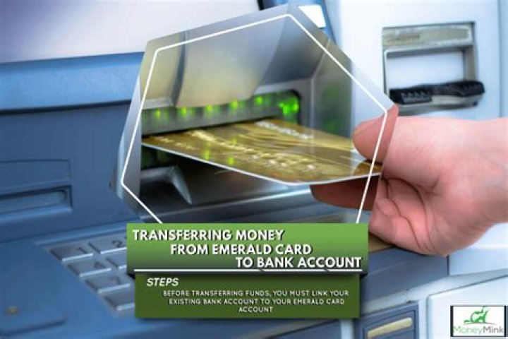 Can I transfer money from Emerald card to checking account?